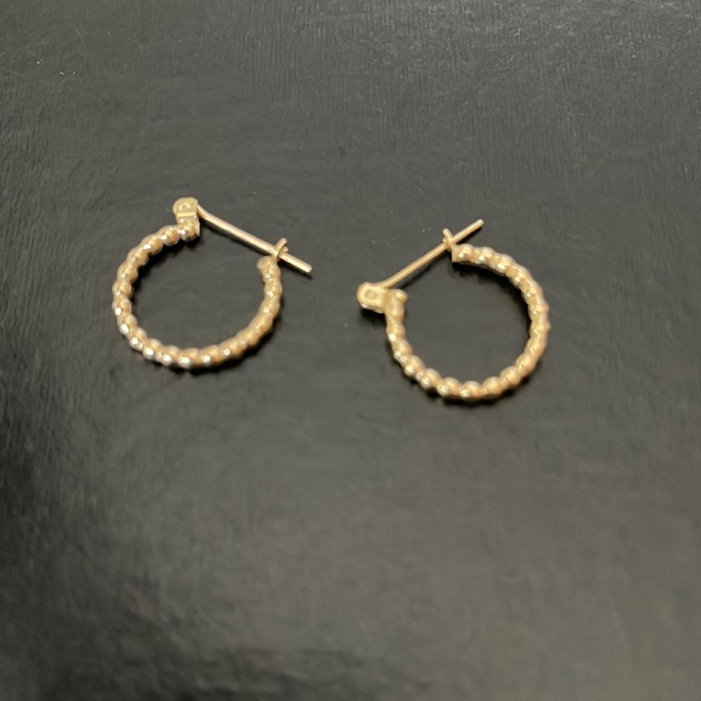 Hoop earrings